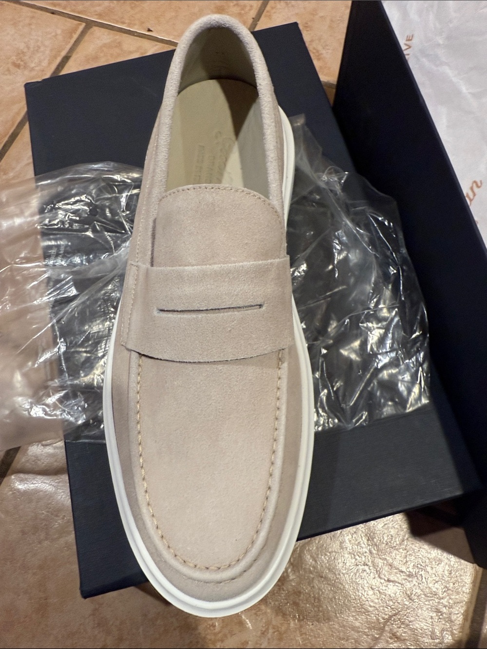 Good Man Brand Suede Leather Loafers - Picture 8 of 8